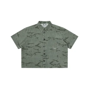 Mertra Grid Camo Shirt