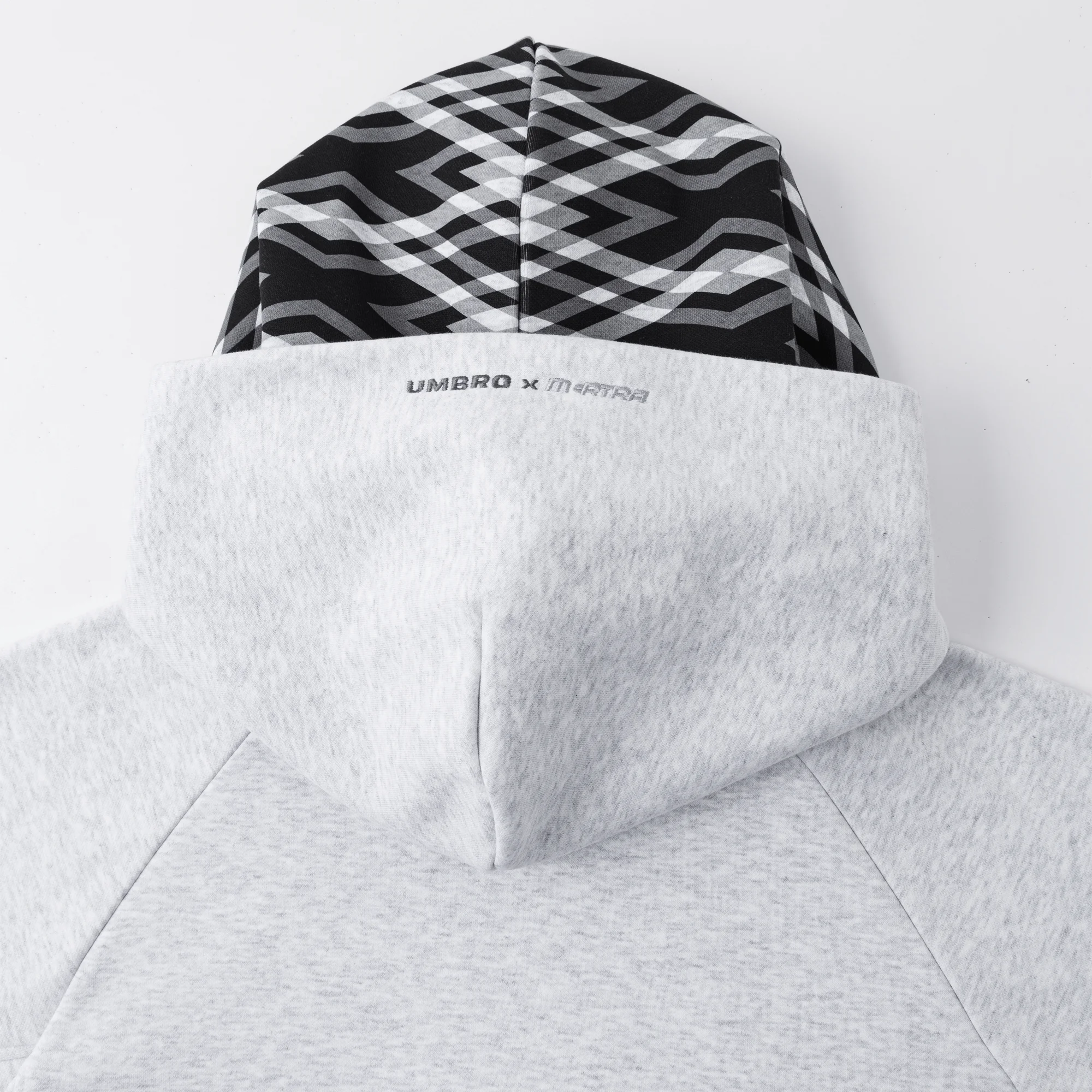 MERTRA x Umbro Warm Up Hood (Grey/Grey) - Image 4