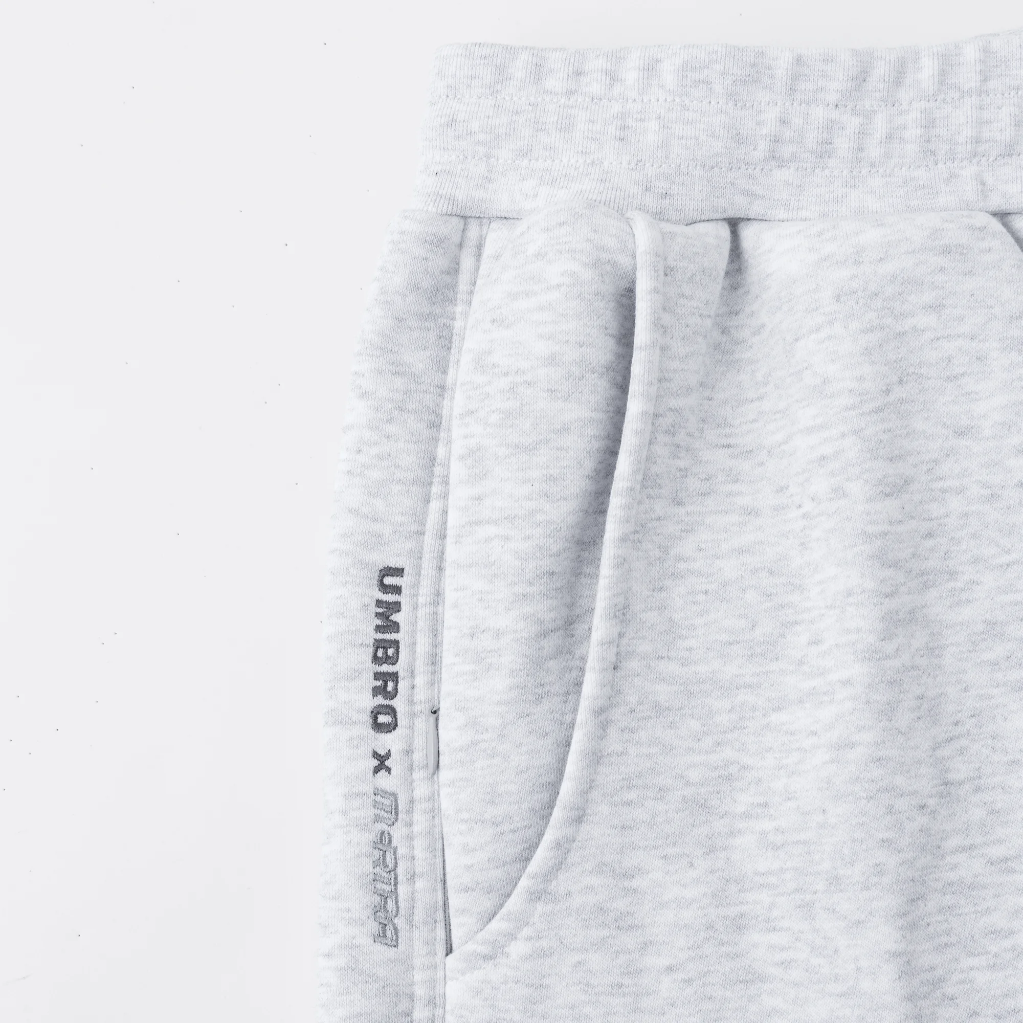 MERTRA x Umbro Warm Up Joggers (Grey/Grey) - Image 6