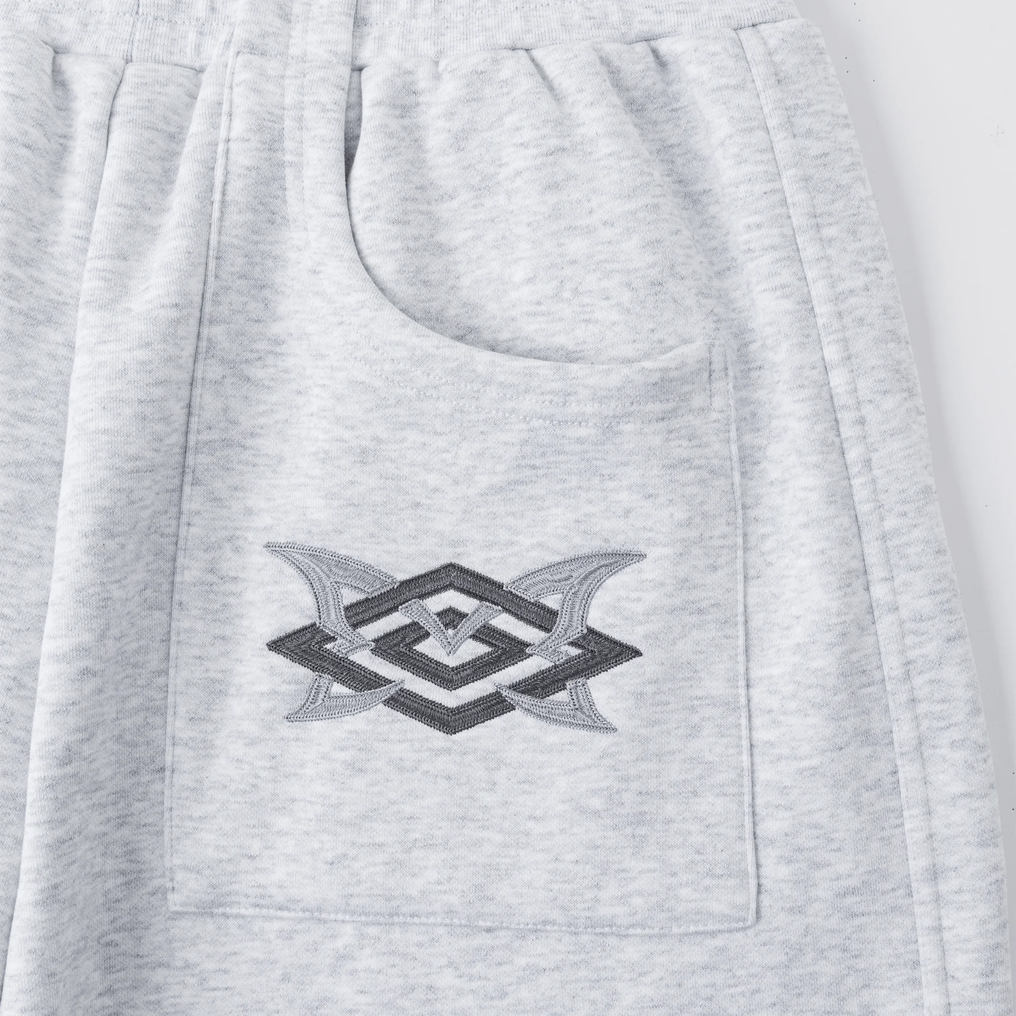 MERTRA x Umbro Warm Up Joggers (Grey/Grey) - Image 5