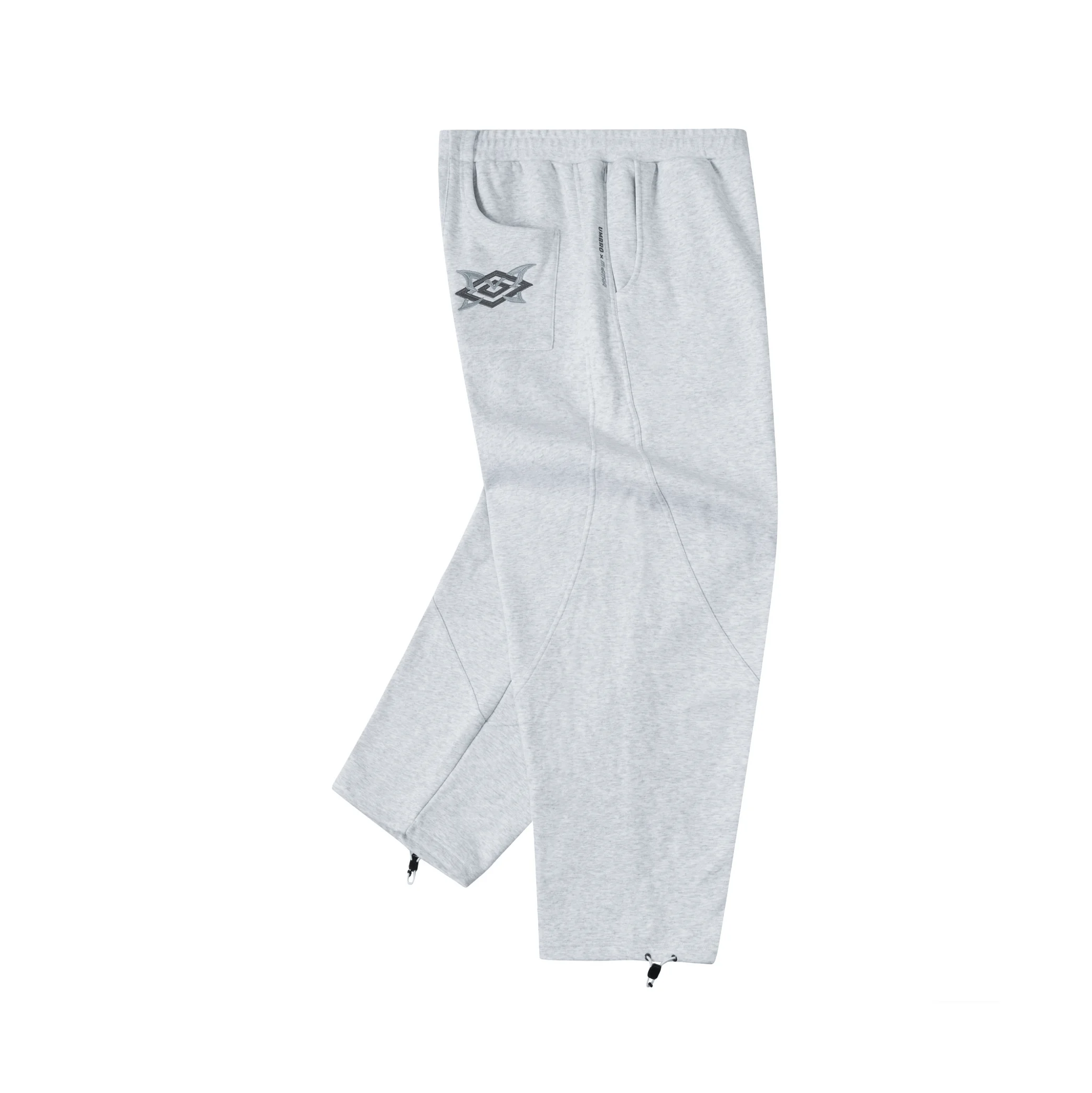 MERTRA x Umbro Warm Up Joggers (Grey/Grey) - Image 4