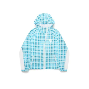 Mertra Asymmetrical Plaid Softshell (Blue)