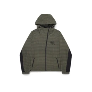 Mertra Asymmetrical Plaid Softshell (Green)
