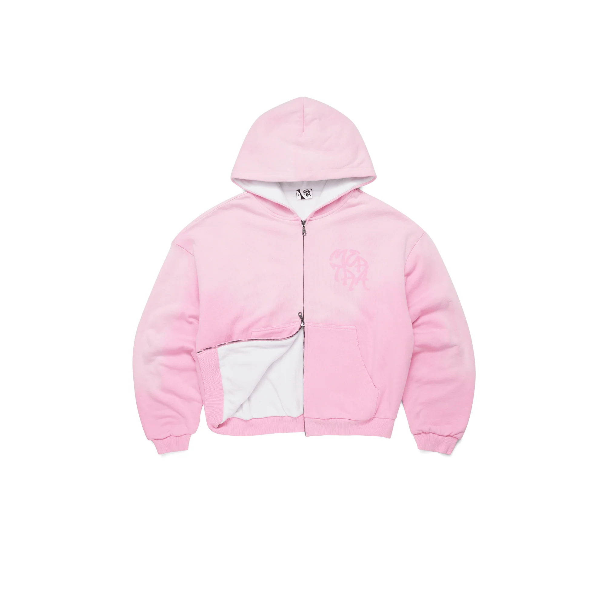 Mertra Fleece Lined Hood (Pink) - Image 2