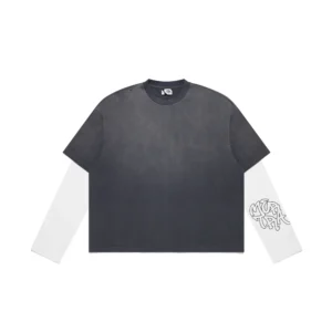 Mertra Layered Tee (Black)