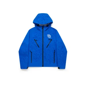 Mertra Monogram Shell Jacket (Blue)