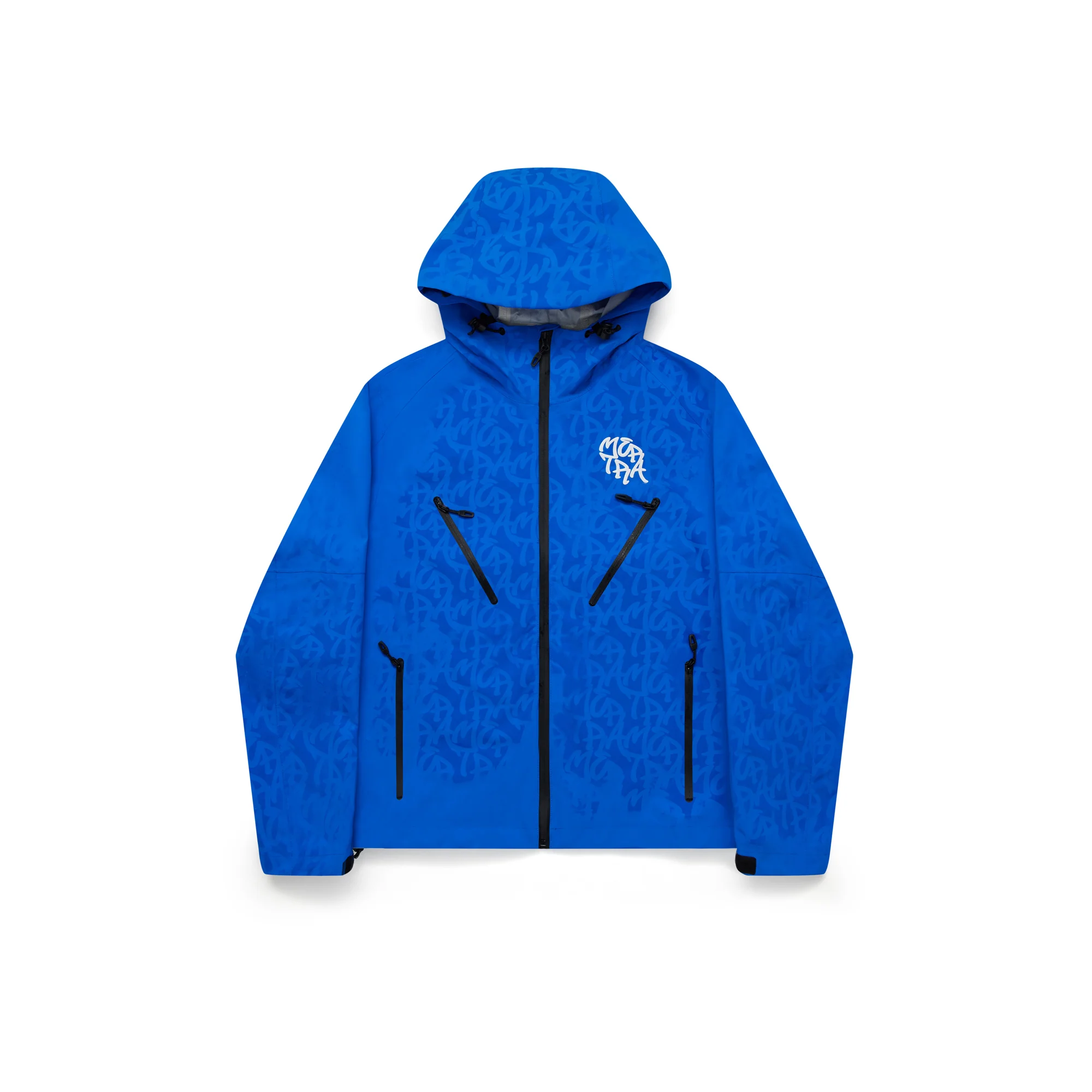Mertra Monogram Shell Jacket (Blue)