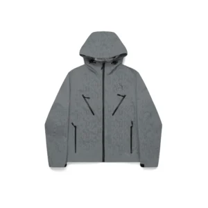 Mertra Monogram Shell Jacket (Slate)