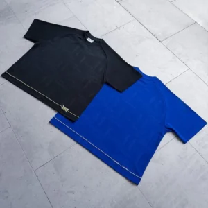Mertra × Umbro Training Tee (Black / Blue)